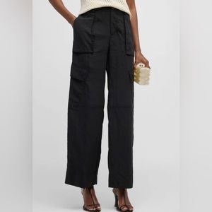 Vince Women's Mid-Rise Fluid Cargo Trouser